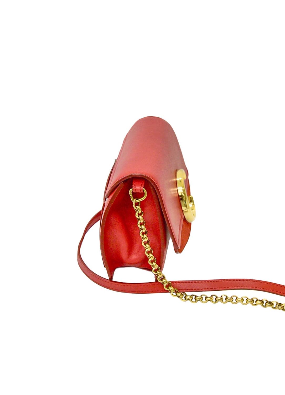 끌로에 레드 C더블 체인 크로스백(정품) 상품이미지3