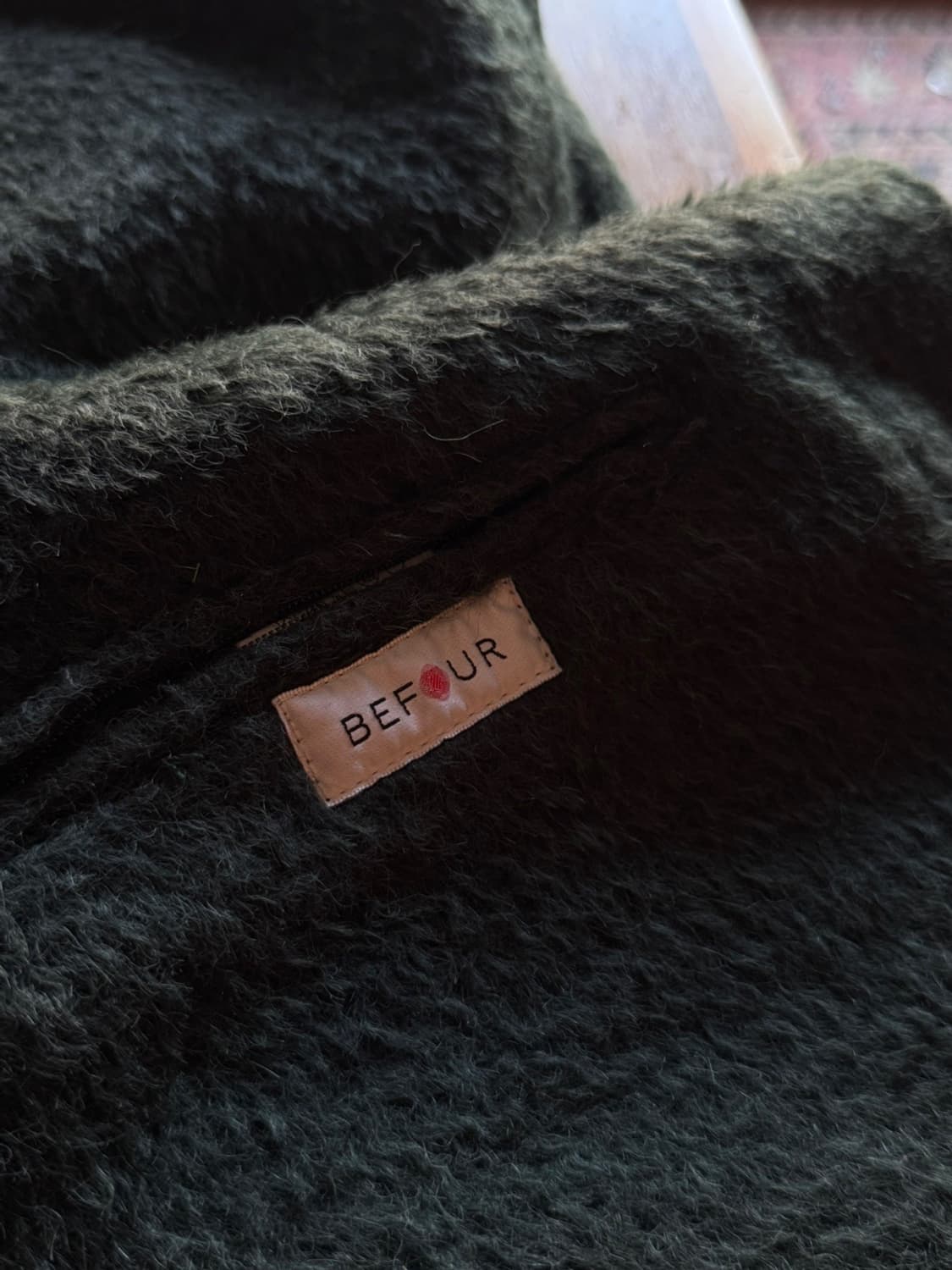 BEFOUR 알파카 필드 자켓 100 상품이미지4