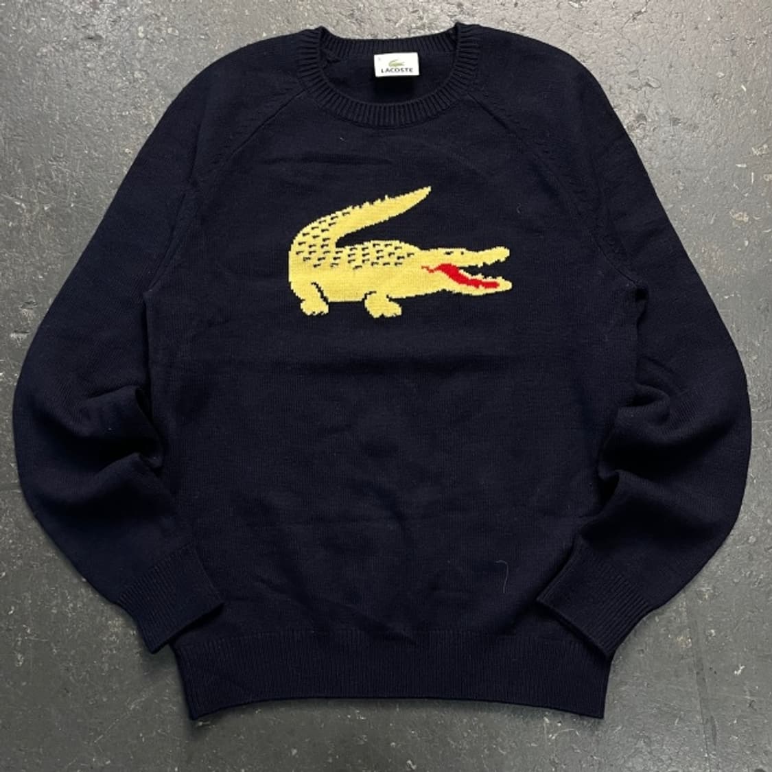 95 라코스테 빅로고 니트  상품이미지1