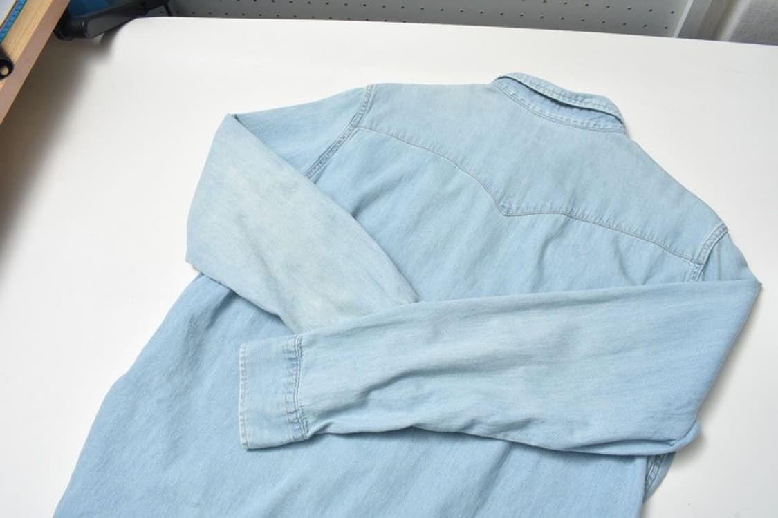 리바이스 웨스턴 데님셔츠 청남방 L 상품이미지5