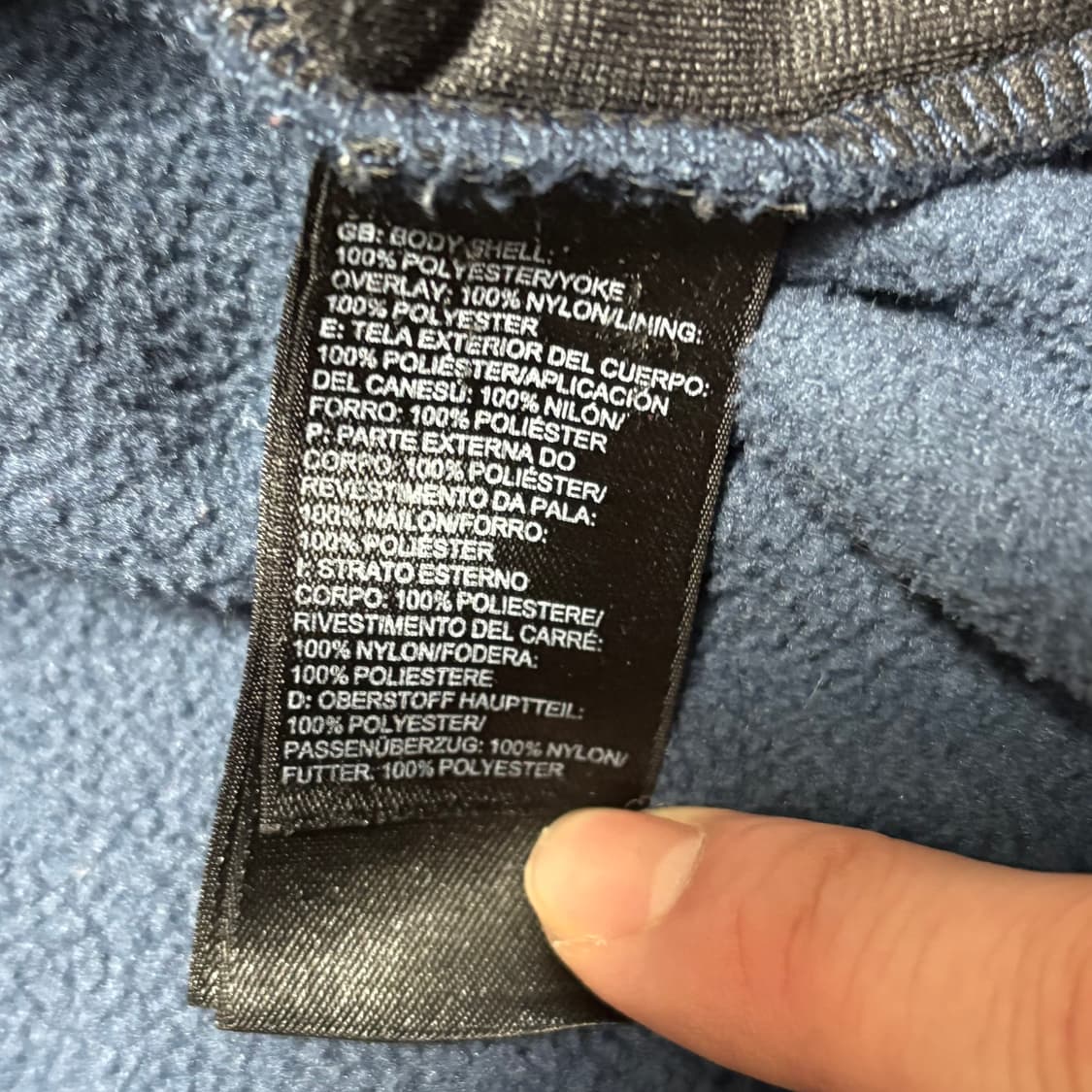 M 노스페이스 네이비 데날리 플리스 상품이미지5