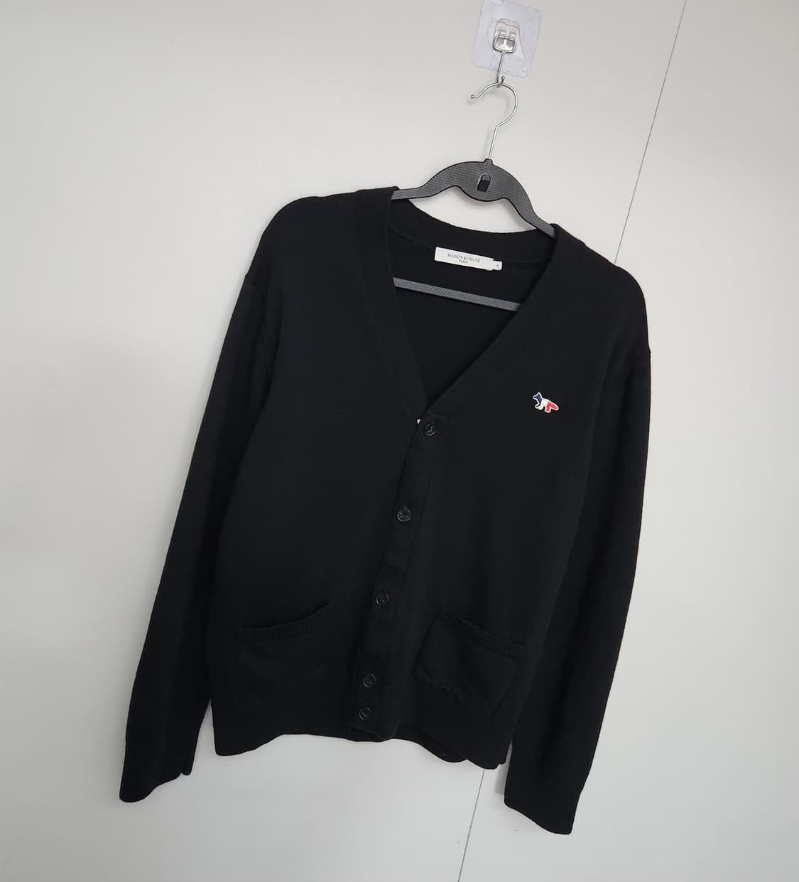 메종키츠네 105 니트가디건 브이넥가디건 상품이미지4