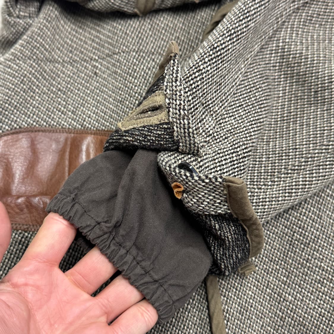 캐피탈 og 밀리터리 울 더블 자켓 2(100) 상품이미지6