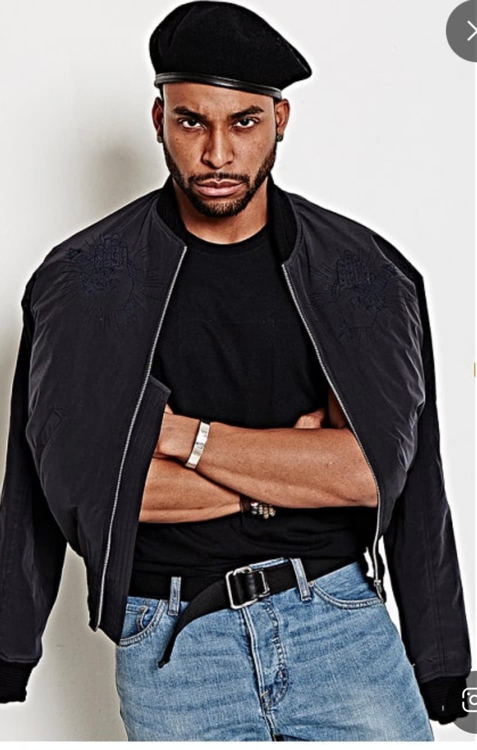 토니웩 자수 블루종 상품이미지1