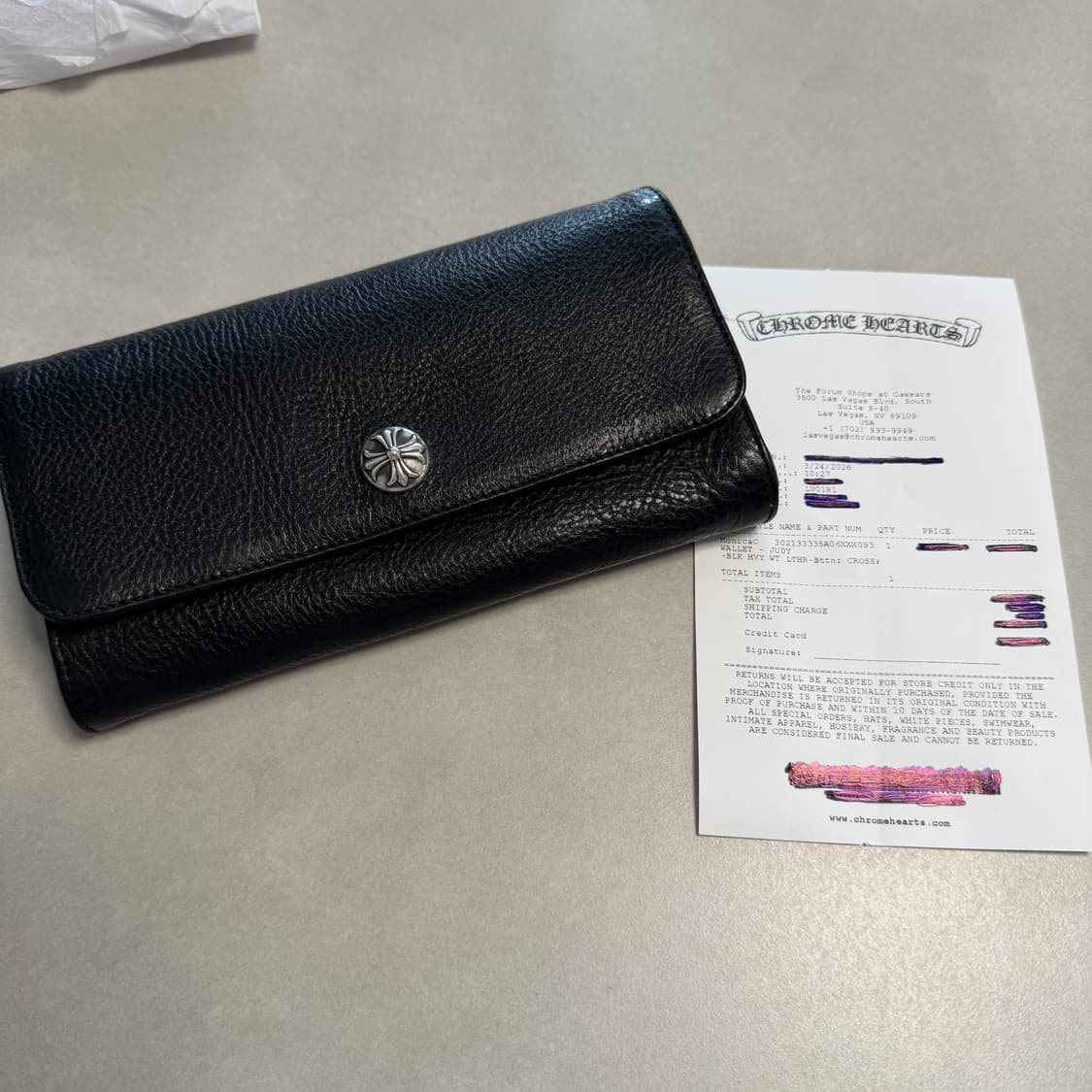 [새상품] 크롬하츠 주디 장지갑 상품이미지3