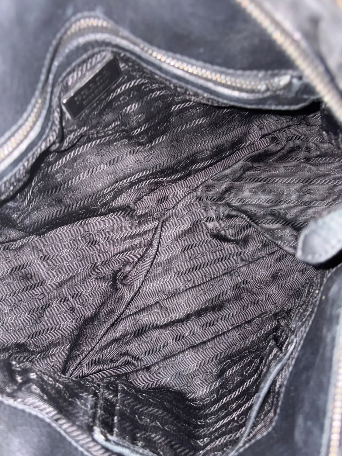 프라다 포코노 가죽 고프레 토트백 상품이미지9