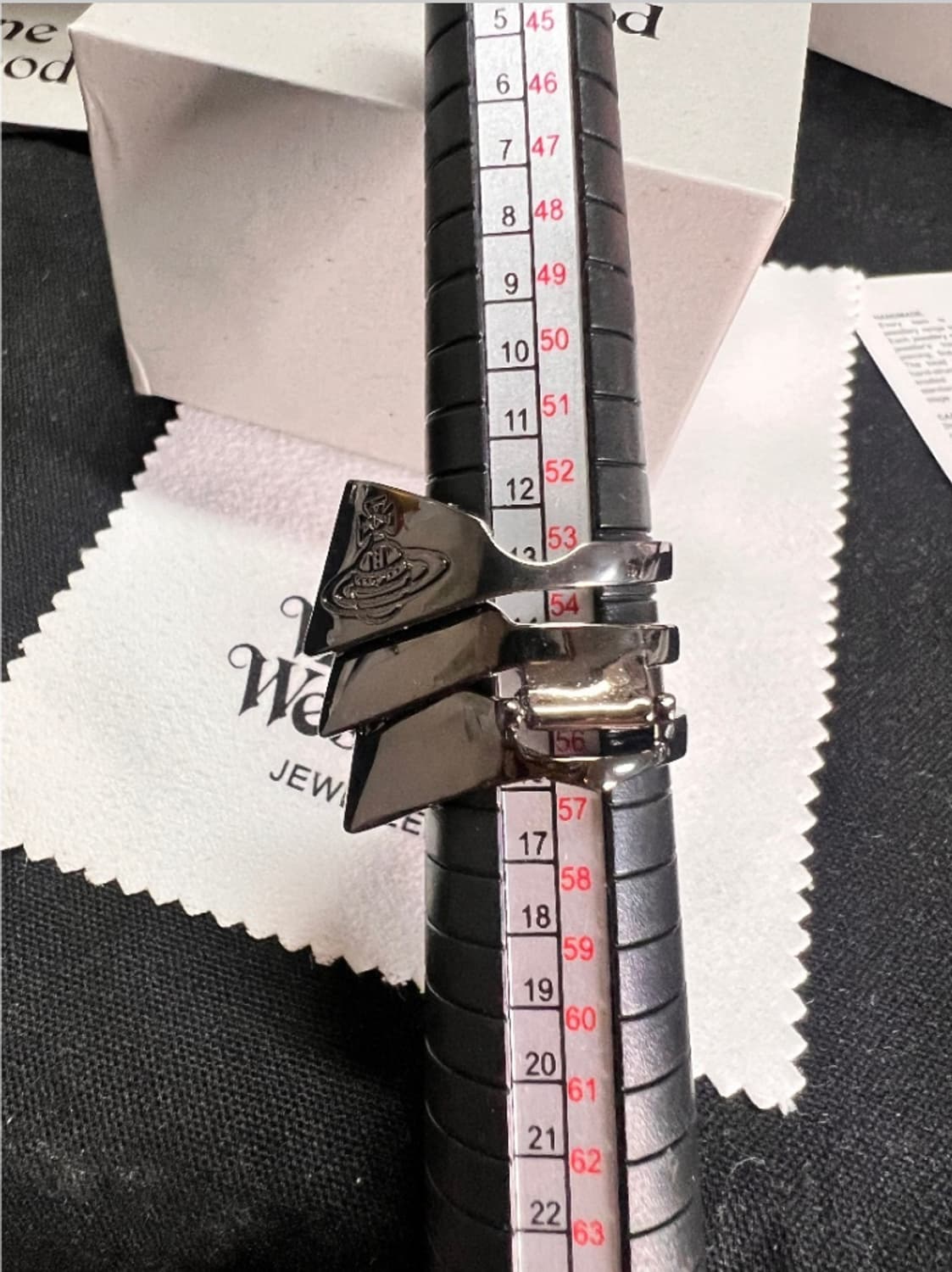 비비안웨스트우드 orb 너클링 반지 상품이미지7