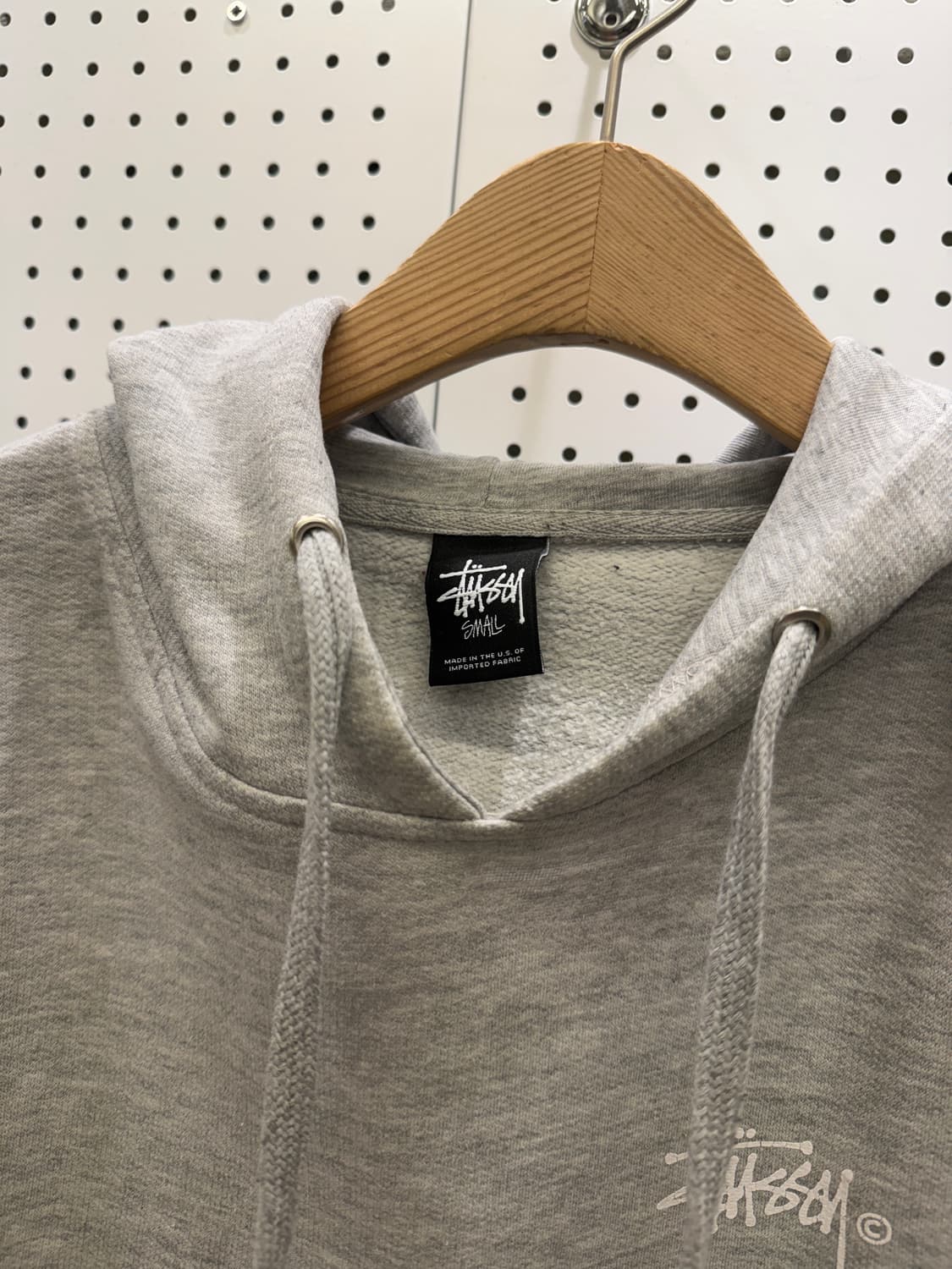 스투시 베이직 로고 후드티 U630 상품이미지5