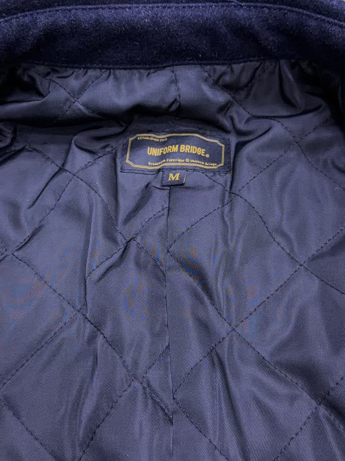 유니폼브릿지 울 포켓 하프코트 M 상품이미지8