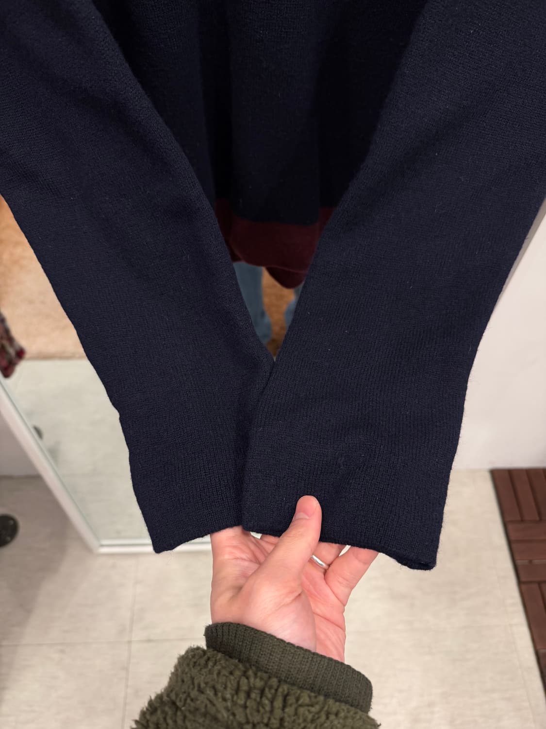 Polo ralph lauren 폴로 랄프로렌 램스울 브이넥 니트 상품이미지4