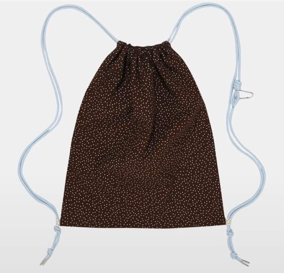 (새제품) 오헤시오 도트 스타 드로우 스트링백 상품이미지1