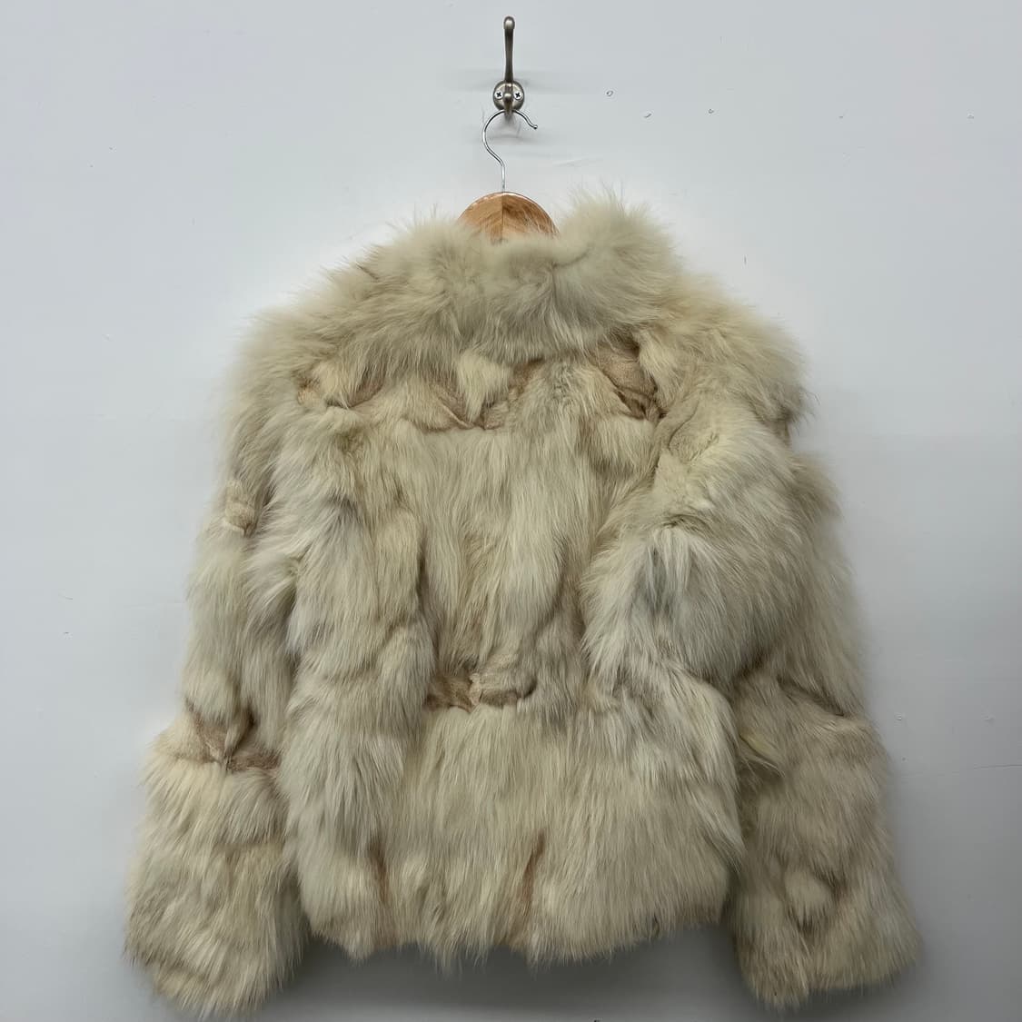 아이보리 폭스 퍼 자켓 여S 상품이미지6