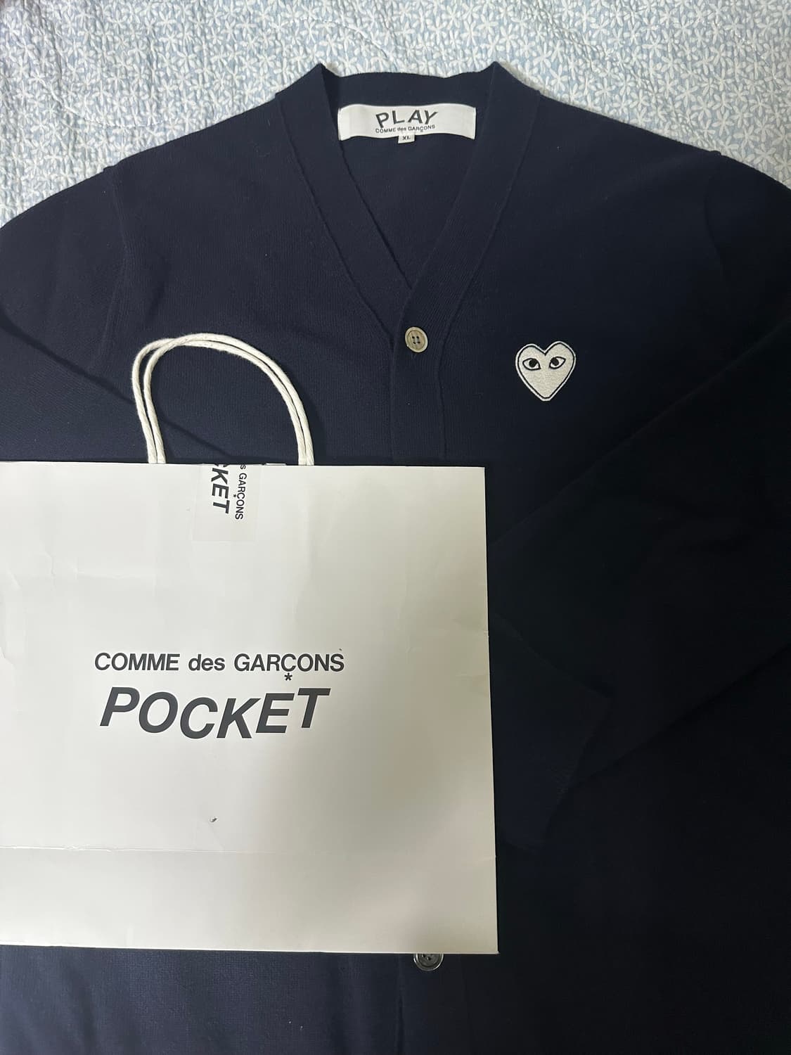 꼼데가르송 가디건 상품이미지1