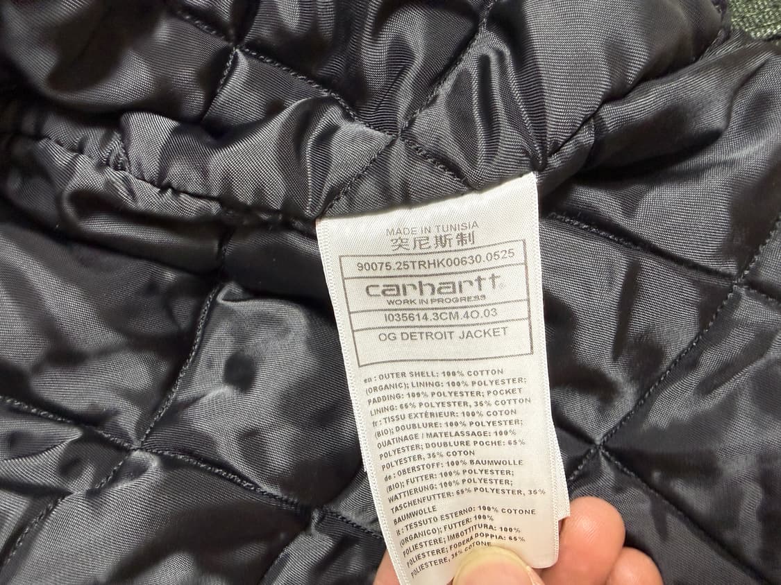 칼하트 WIP OG 디트로이트 자켓 올리브 상품이미지4