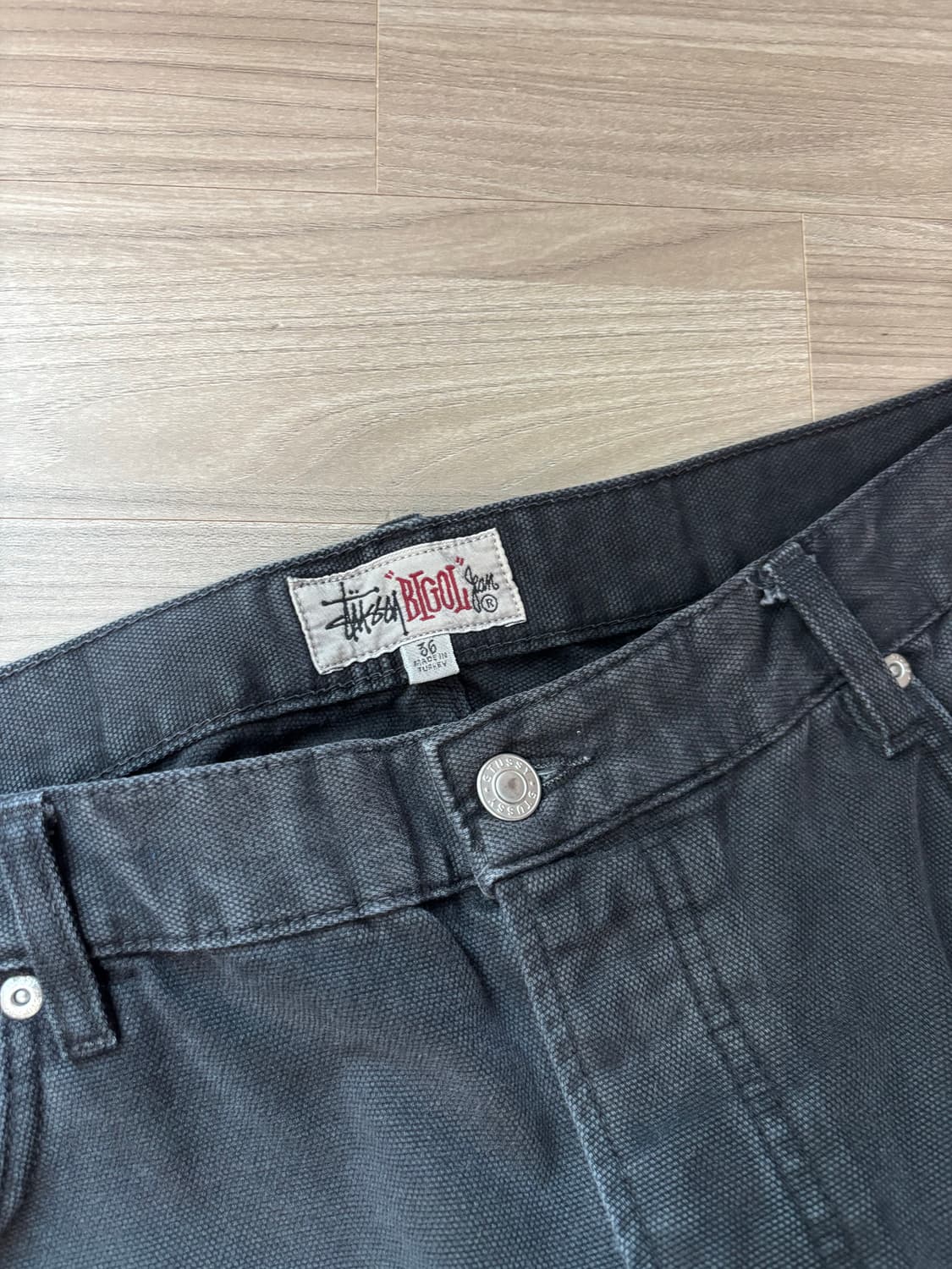 36 스투시 빅올진 워시드 캔버스 상품이미지2