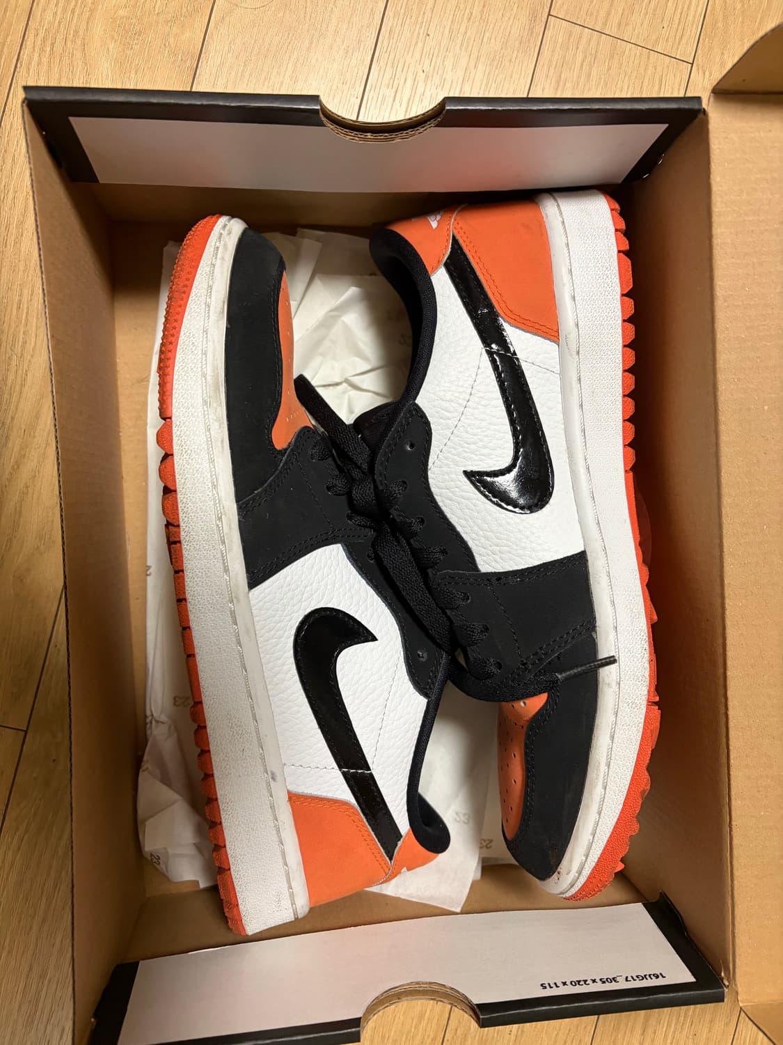 (풀박)조던 1 로우 골프 스타피쉬 상품이미지2