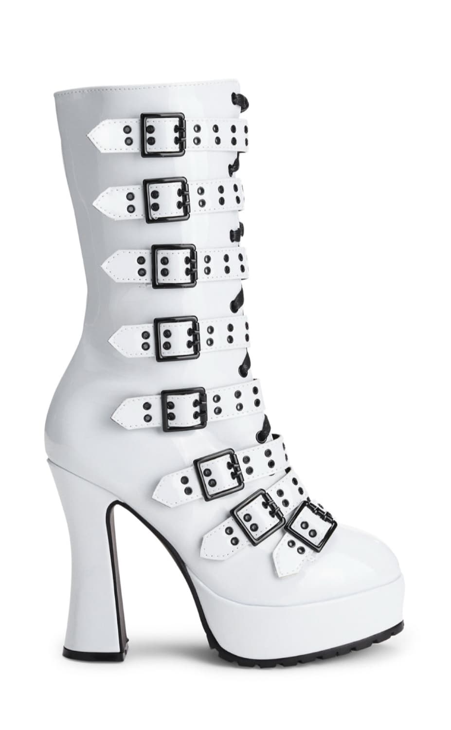 돌스킬 스트랩 부츠 화이트  230 -235 상품이미지1