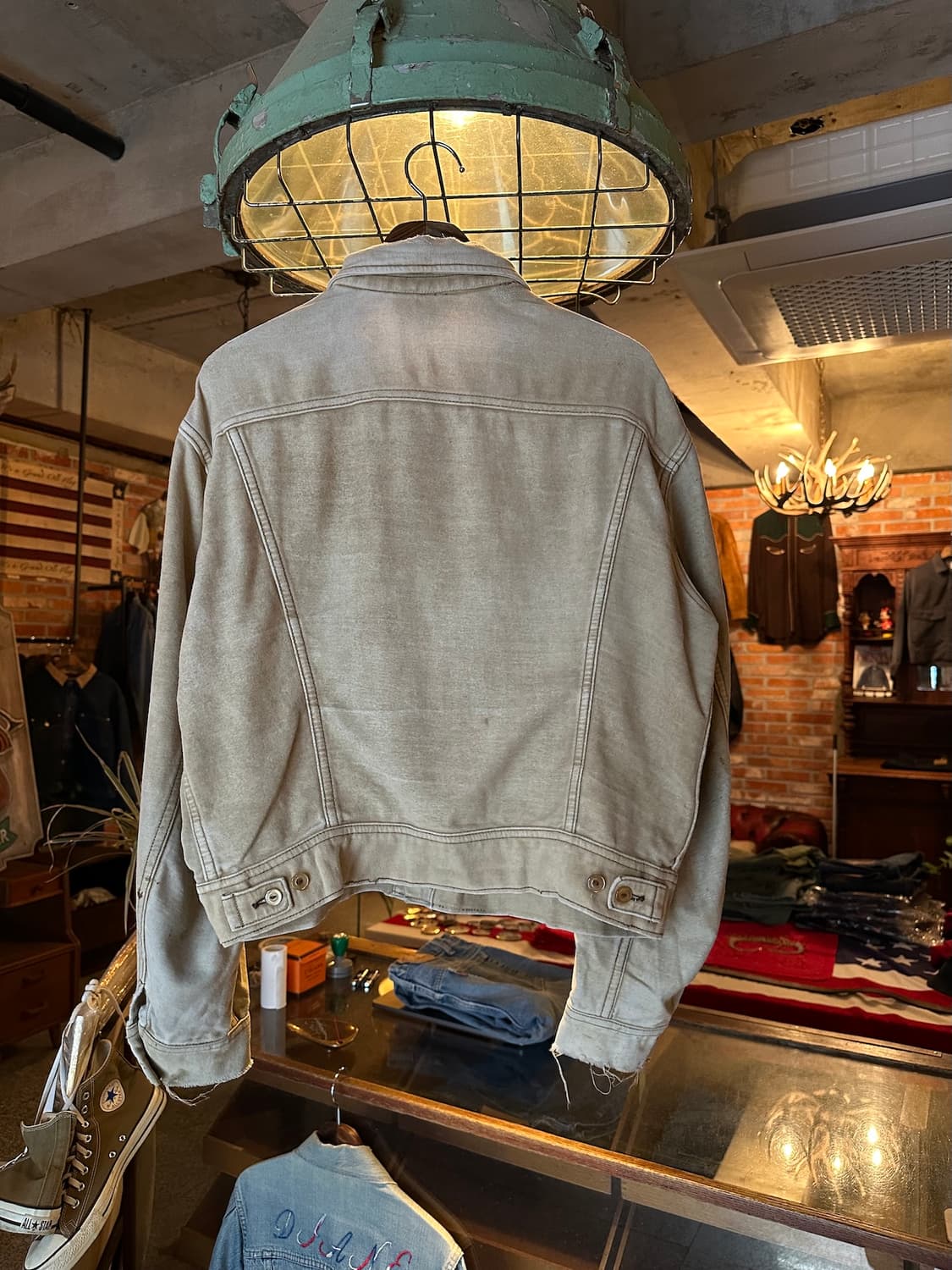 70s USA LEE 빈티지 리 웨스턴 몰스킨 자켓 101J 220J 상품이미지5