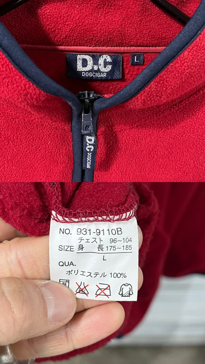 DogCigar fleece half zip up 상품이미지6