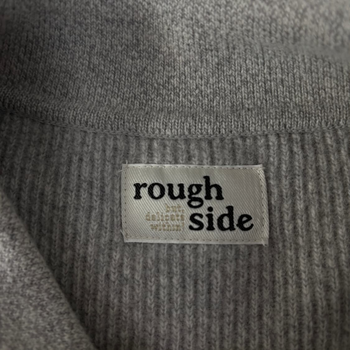 러프사이드 카라 니트  상품이미지4