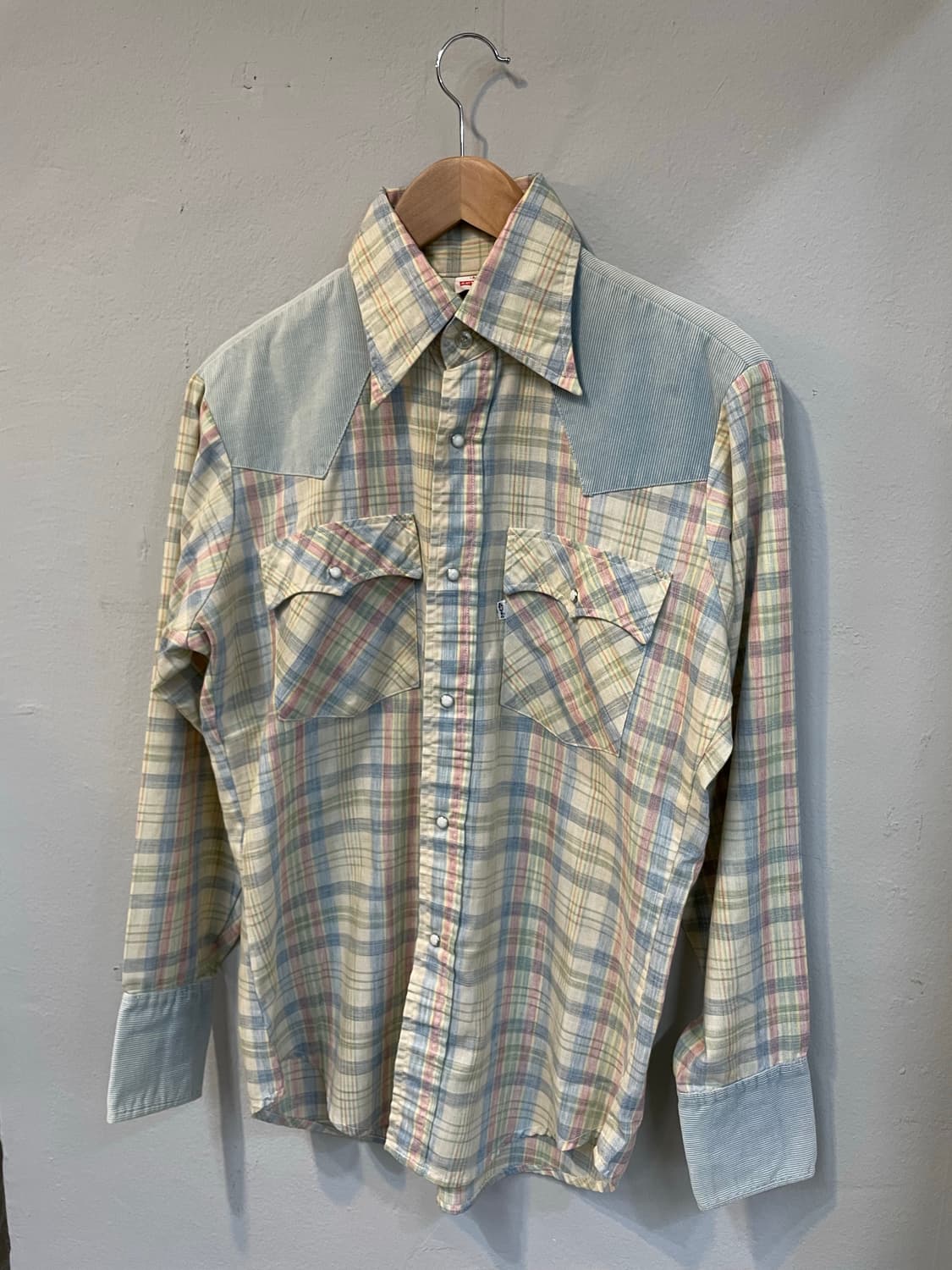 M)70's 리바이스 웨스턴 셔츠 상품이미지1