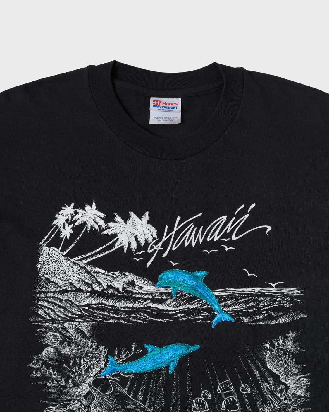 Hanes 1/2 T-Shirt 상품이미지2