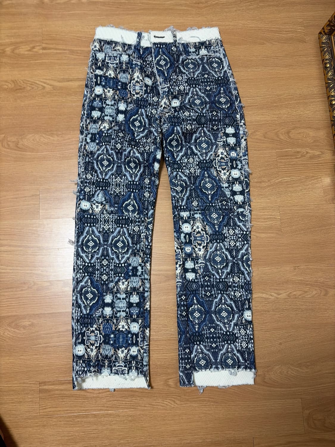 자카드 팬츠 상품이미지1