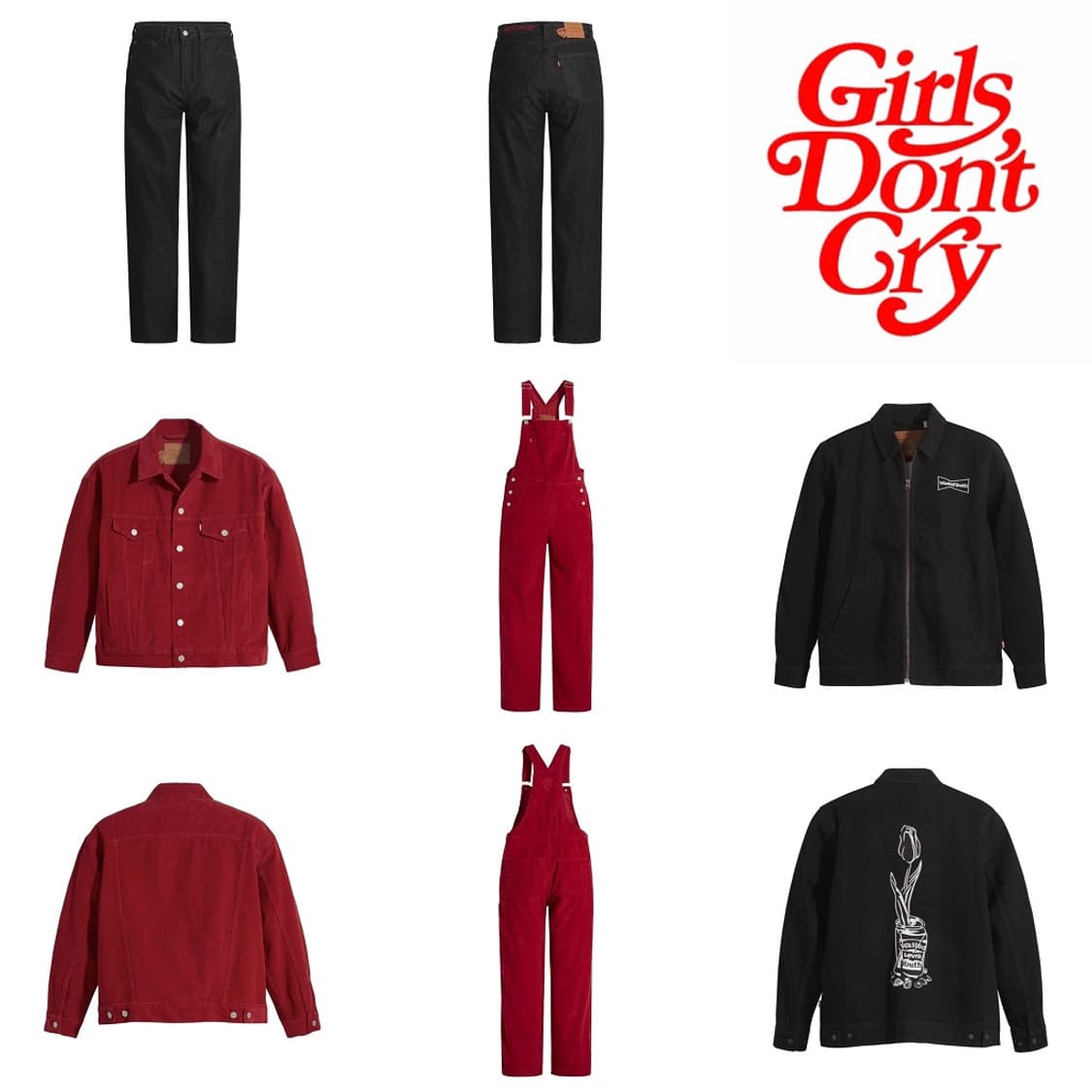 베르디 리바이스 걸스 돈 크라이 트러커 자켓 상품이미지7