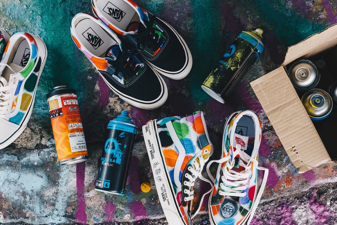 반스 에너하임 팩토리 스프레이 스니커즈 상품이미지1