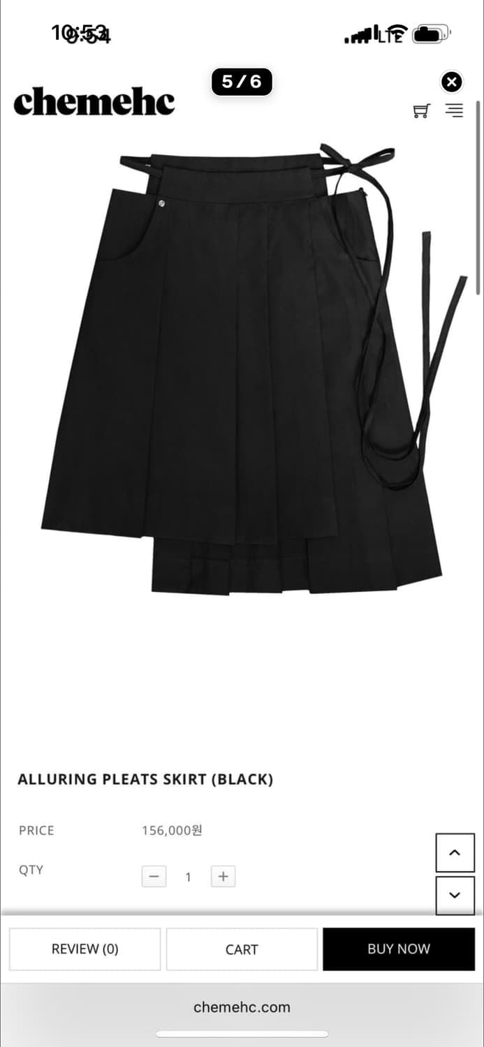 체메씨 ALLURING PLEATED SKIRT 상품이미지5