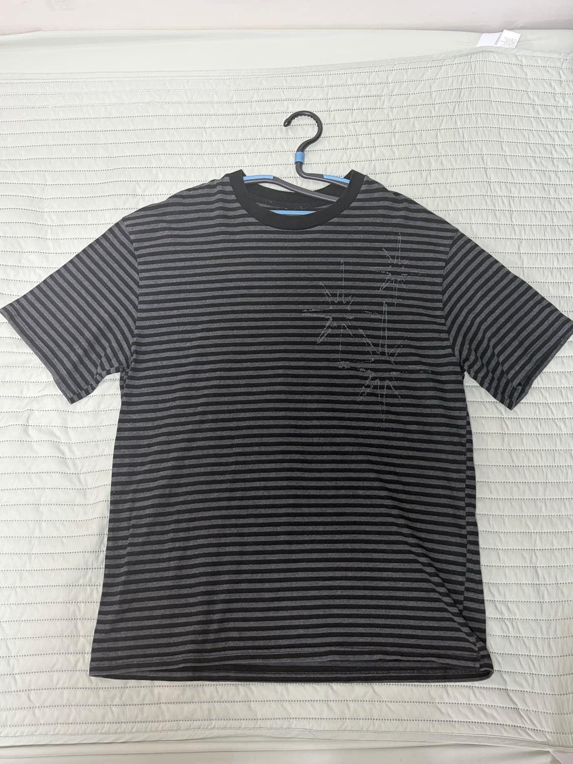 언타이틀 서울 스트라이프 반팔 티셔츠 XL 상품이미지1