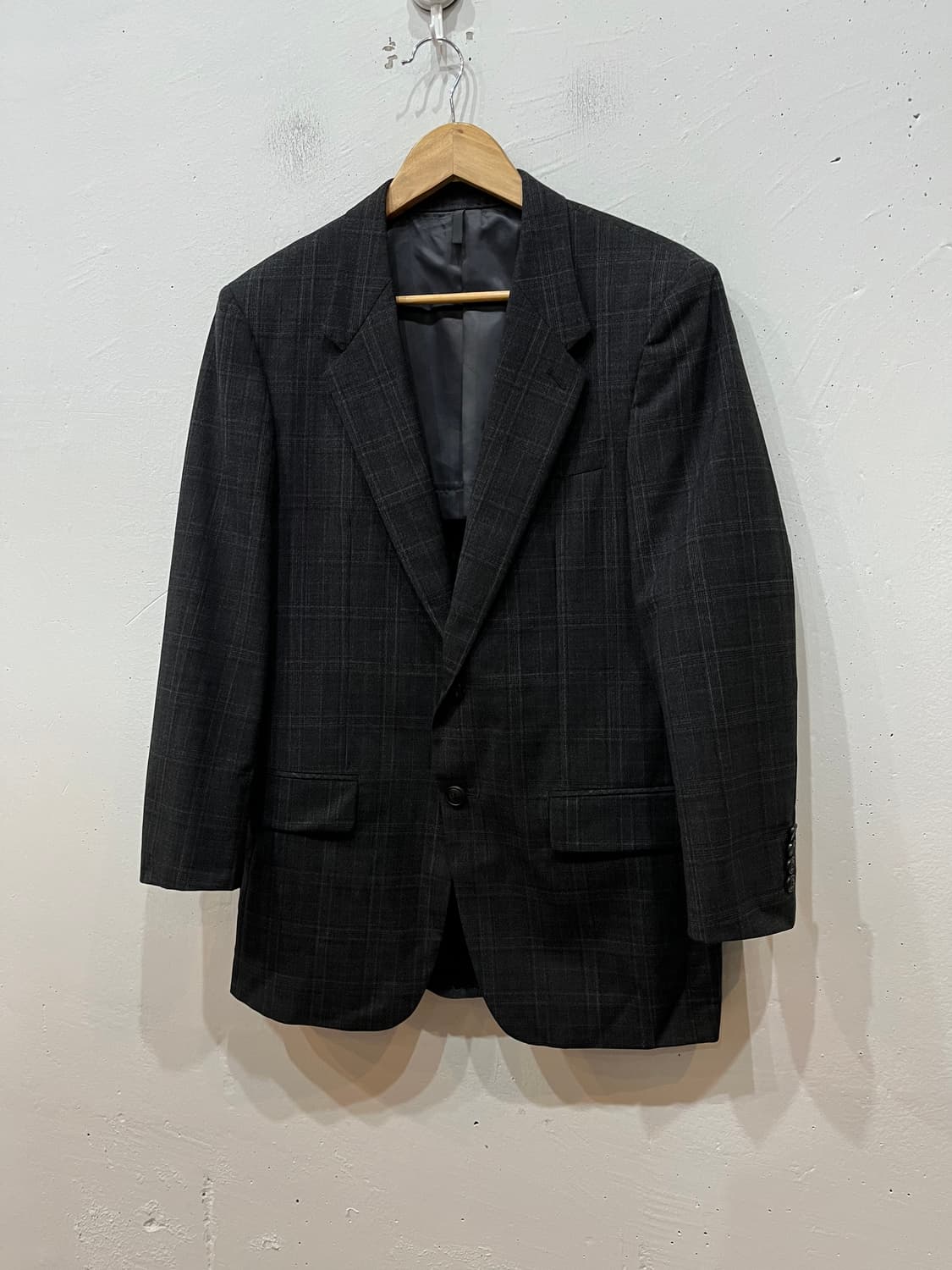 커스텀멜로우 체크 블레이저 자켓 상품이미지1