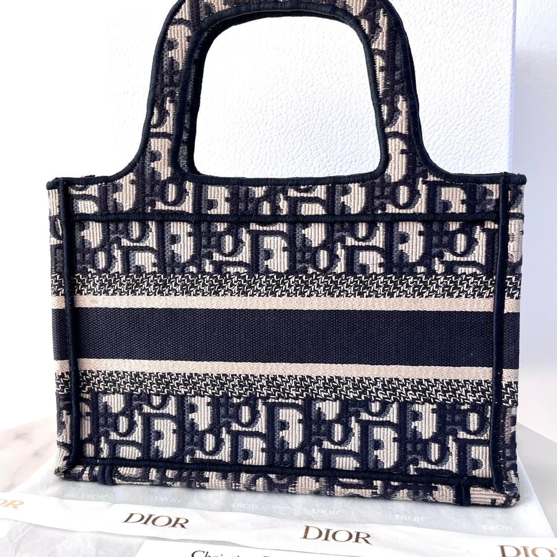 [A급/정품] 디올 오블리크 북토트 백 미니 가방 상품이미지3