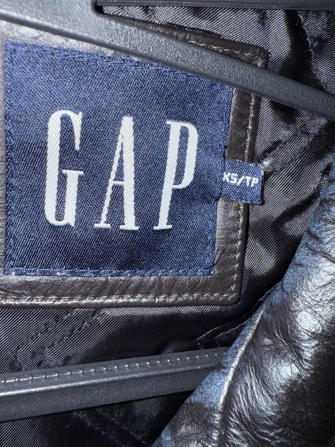90s Old gap leather jacket 올드갭 레더 자켓  상품이미지3