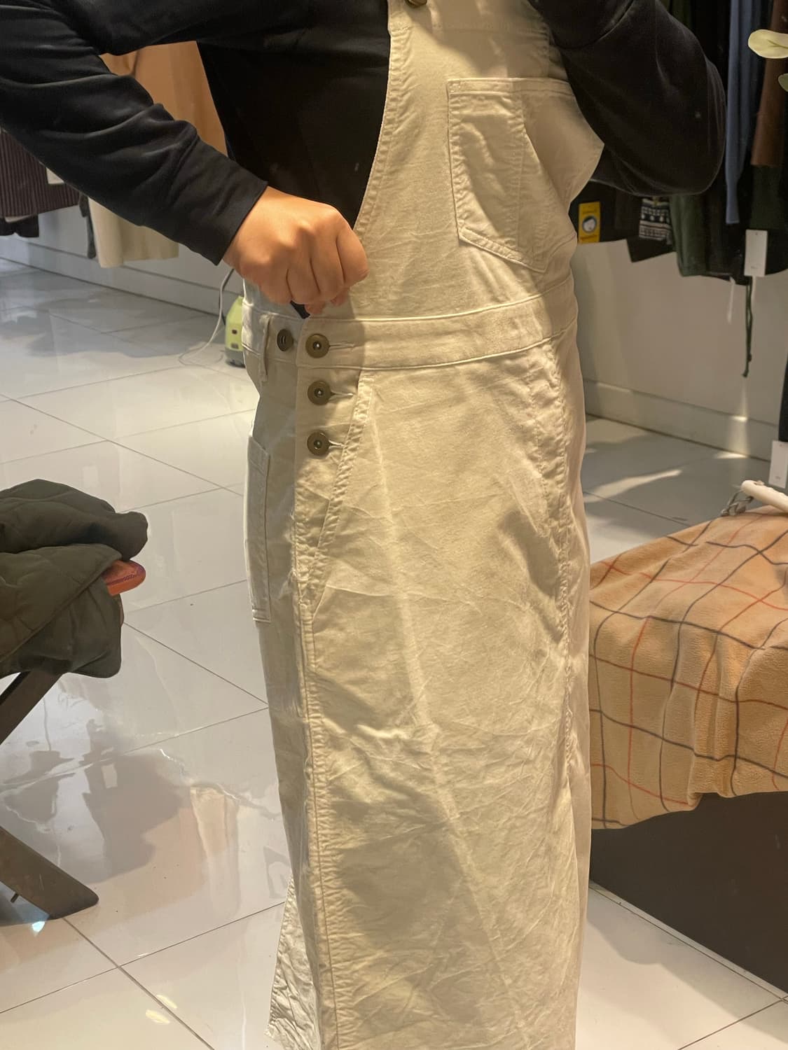 빔즈 heart 멜빵오버롤원피스 상품이미지9