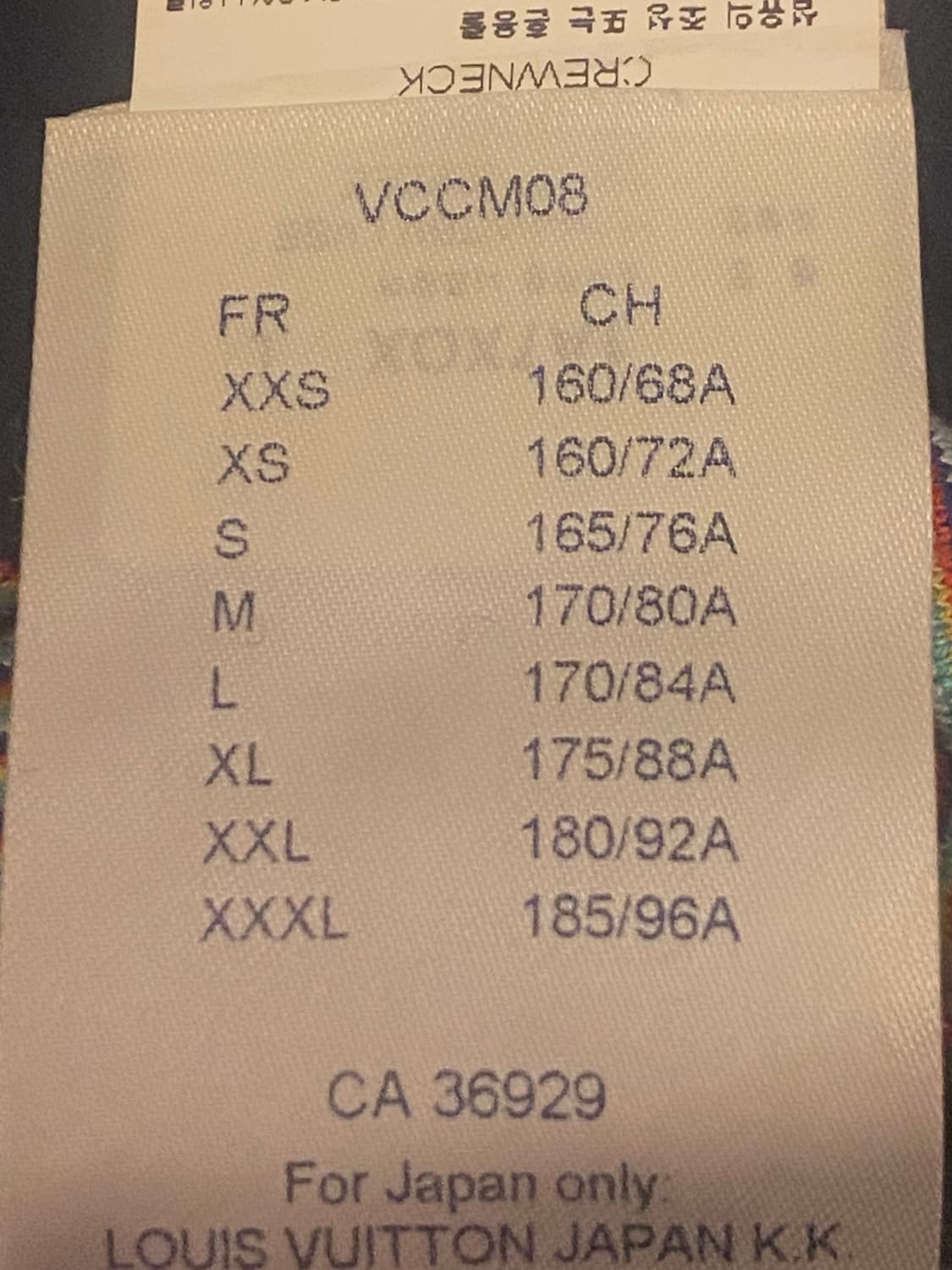 [정품] 루이비통 모노그램 올오버 니트 스웨터 L 상품이미지5