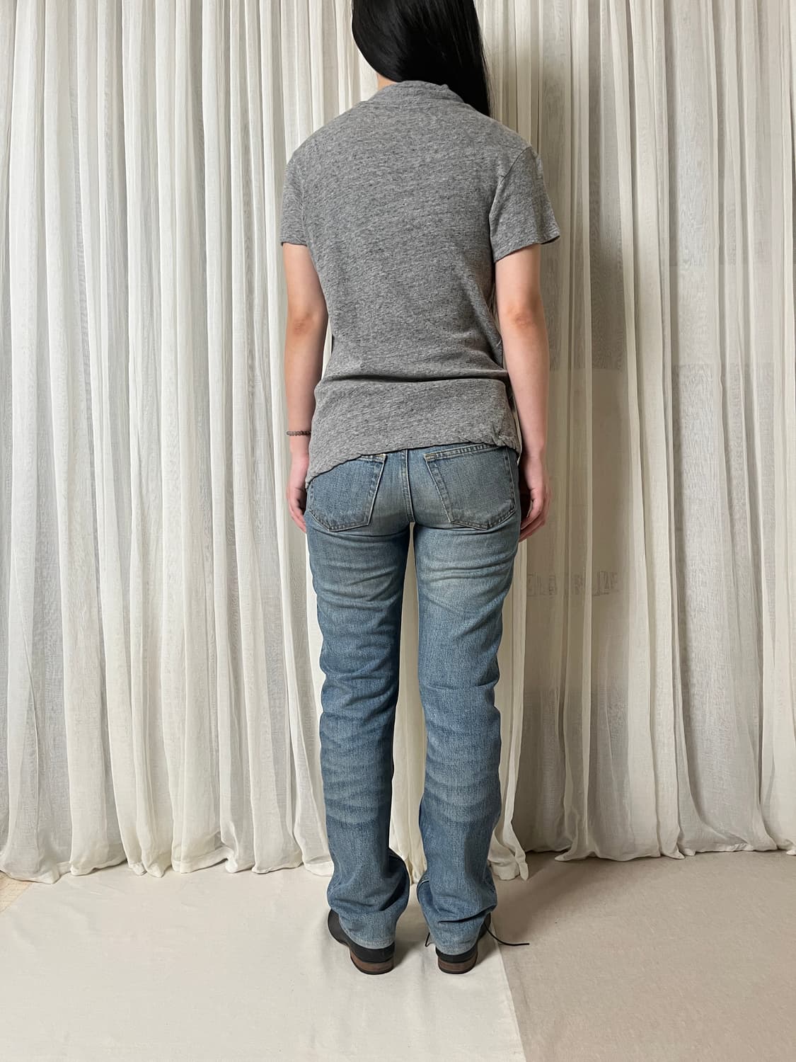 요지야마모토 모크넥 반팔 니트 티셔츠 Y’s yohji yamamoto 상품이미지3