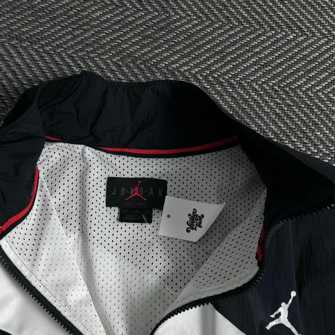 조던 점프맨 올드스쿨 디테일 박시핏 트랙 자켓o 3794 상품이미지5