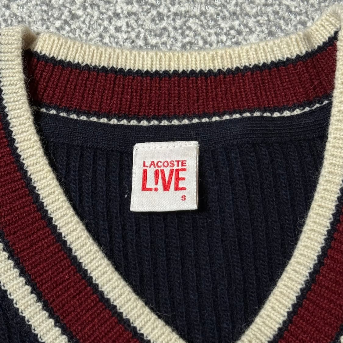 라코스테 울 니트 원피스 S 상품이미지4