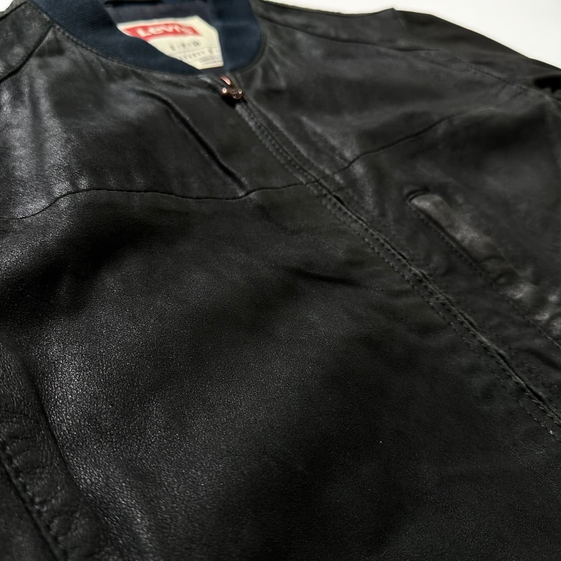 리바이스 염소가죽 블루종 봄버 자켓 상품이미지7