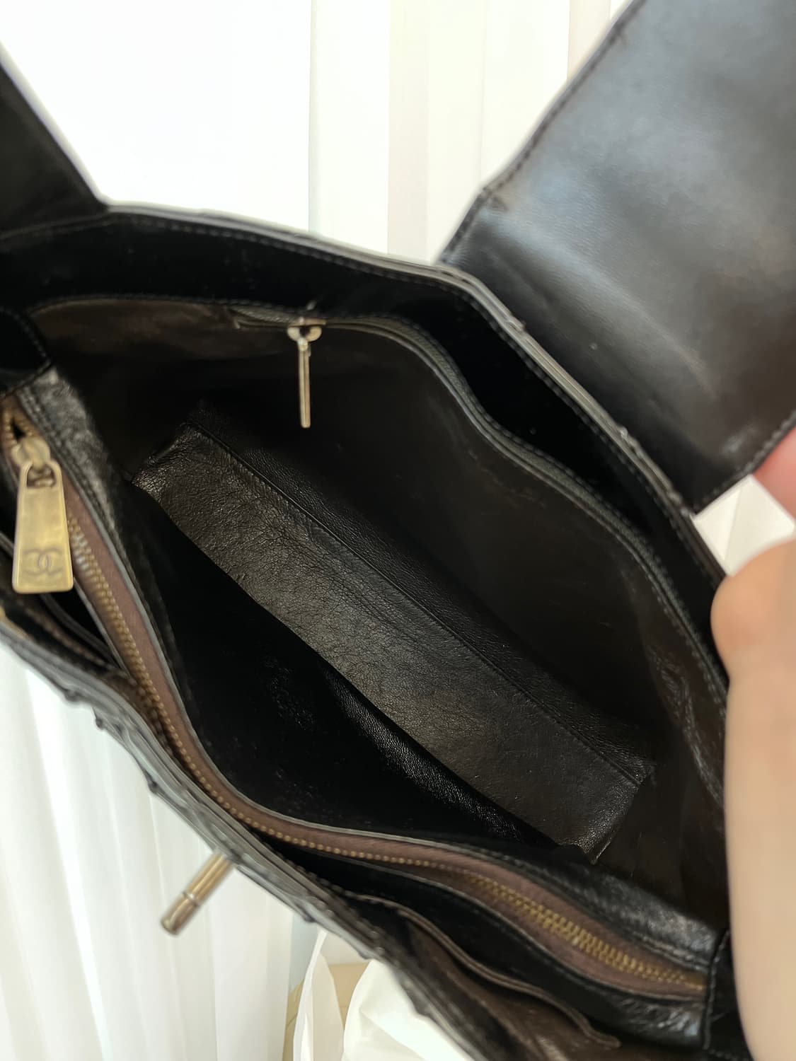 (빈티지) 샤넬 은장 페이던트 누네띠네 숄더백 상품이미지8