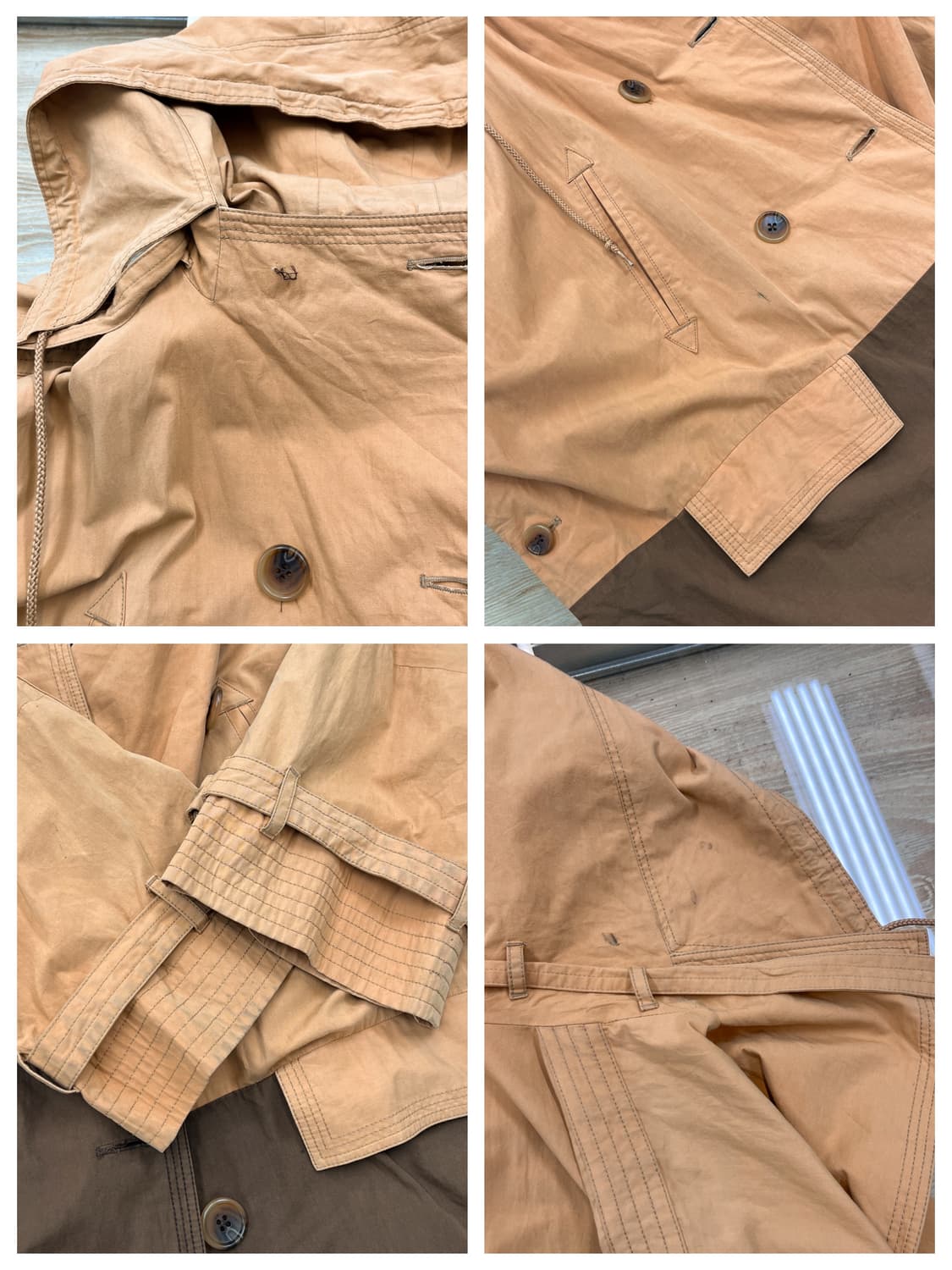 츠모리 치사토 트렌치 후드 파카 상품이미지9