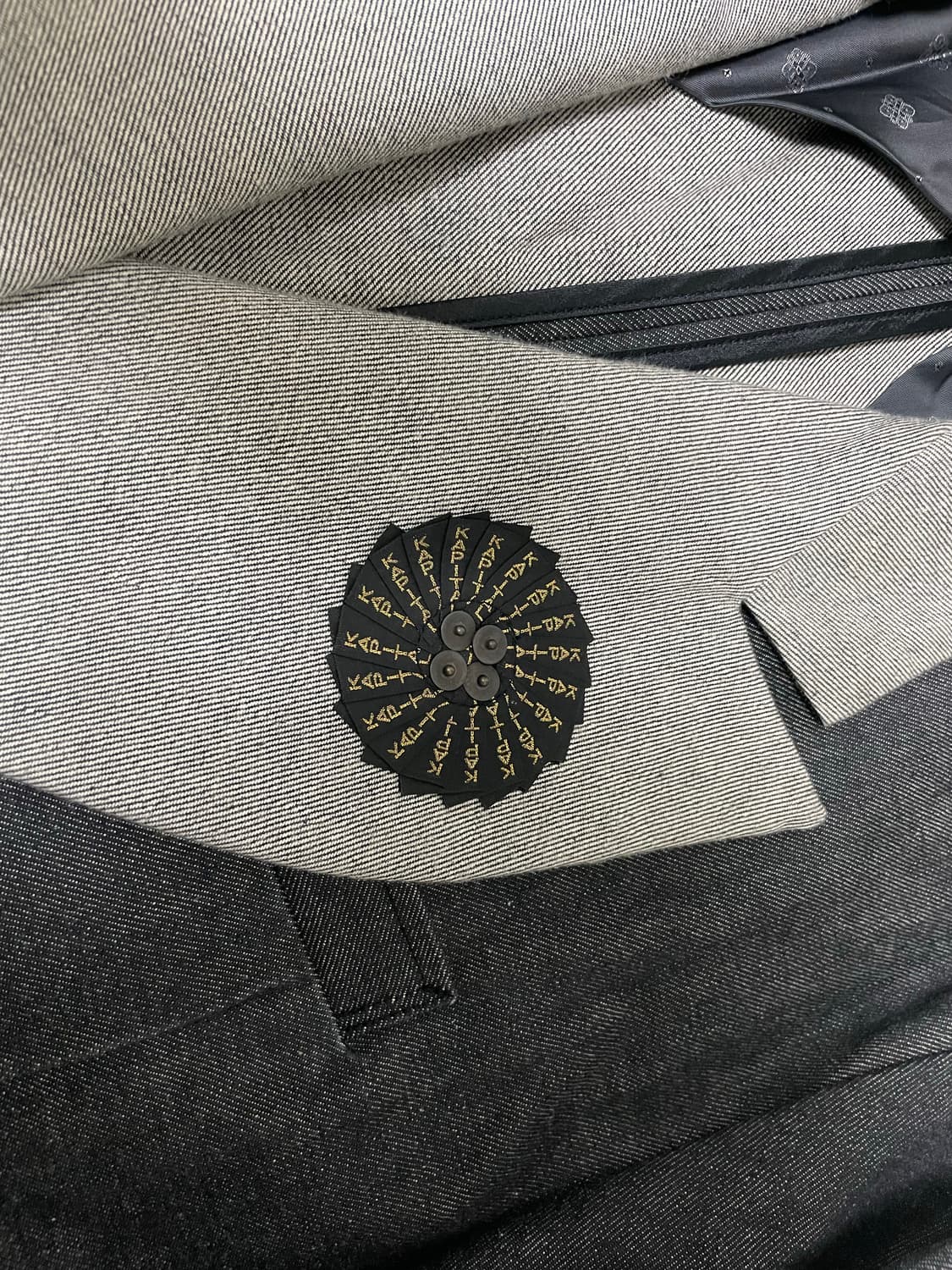 Kapital 댄스홀 턱시도 자켓 데님 상품이미지2