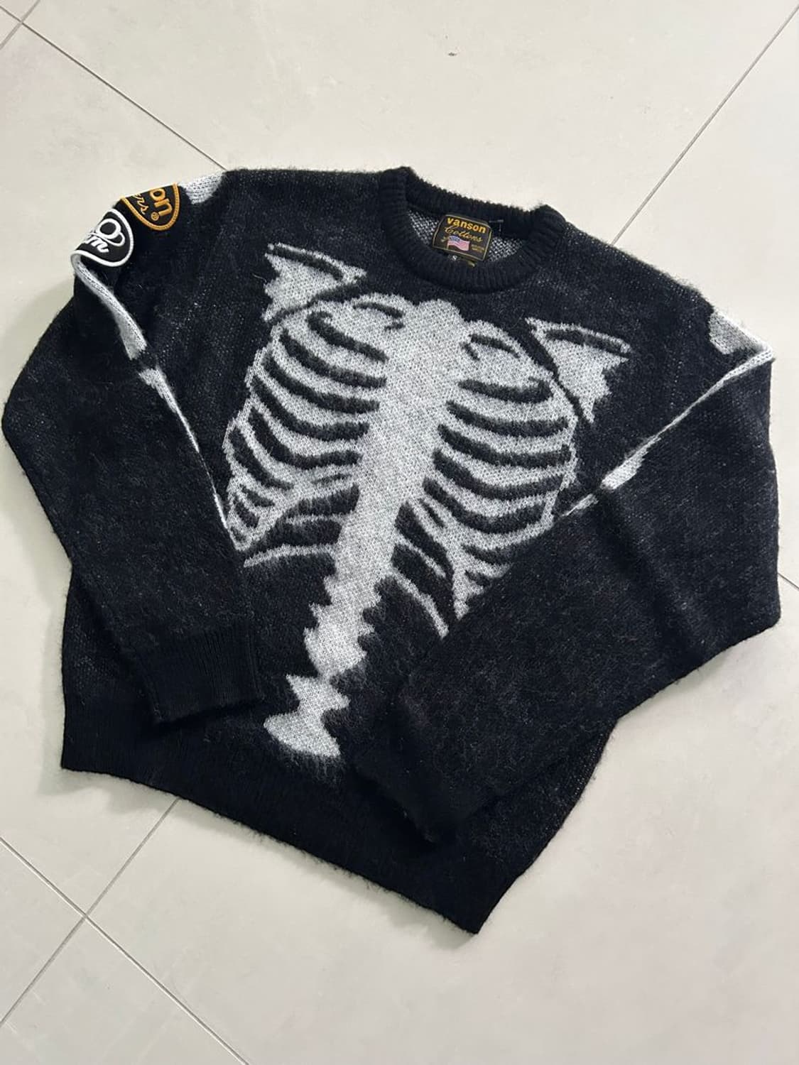 REAL BONE MOHAIR KN 리얼 본 모헤어 니트 AAV-2501 상품이미지4
