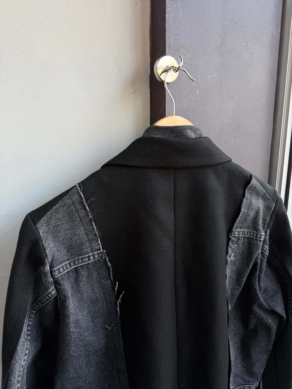 2/ 사카이 데님 도킹 데미지 더블자켓 상품이미지7