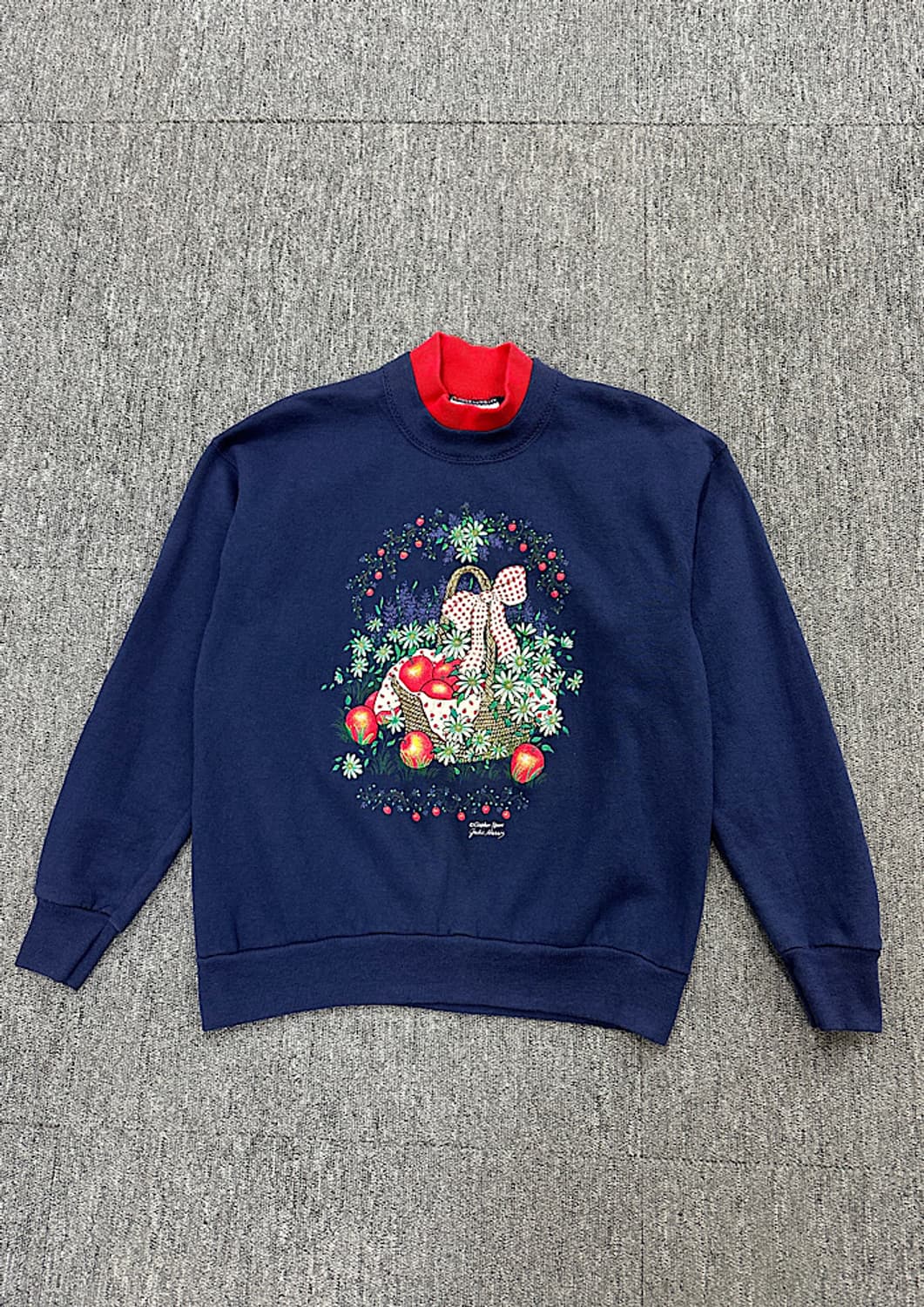 빈티지 기모 맨투맨  상품이미지1