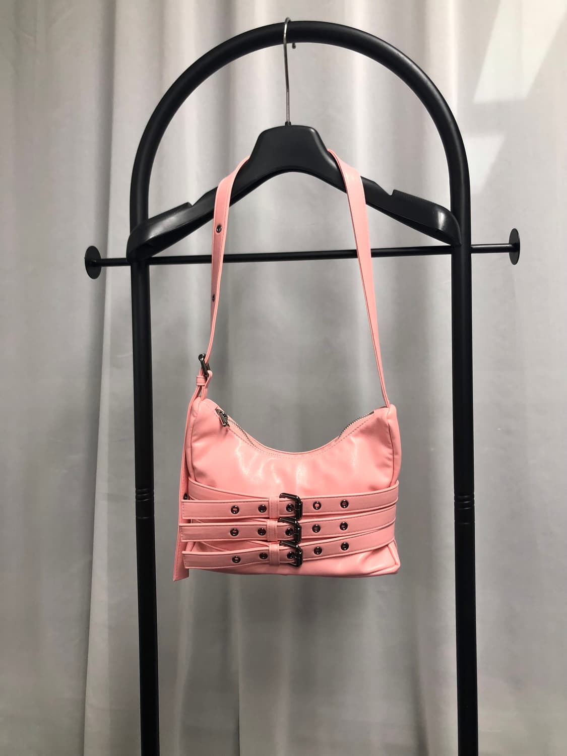 Samo ondoh 세이모온도 벨트백 핑크 상품이미지2