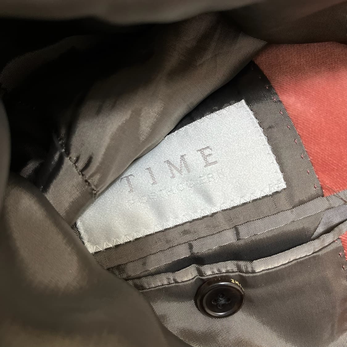 한섬 TIME 타임 옴므 남성 벨벳 블레이저 정장 자켓 XL/105  상품이미지7