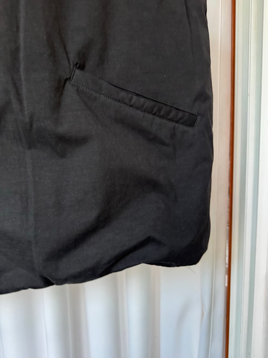 아트이프액츠/ 구스다운 베스트 블랙/ L 상품이미지5