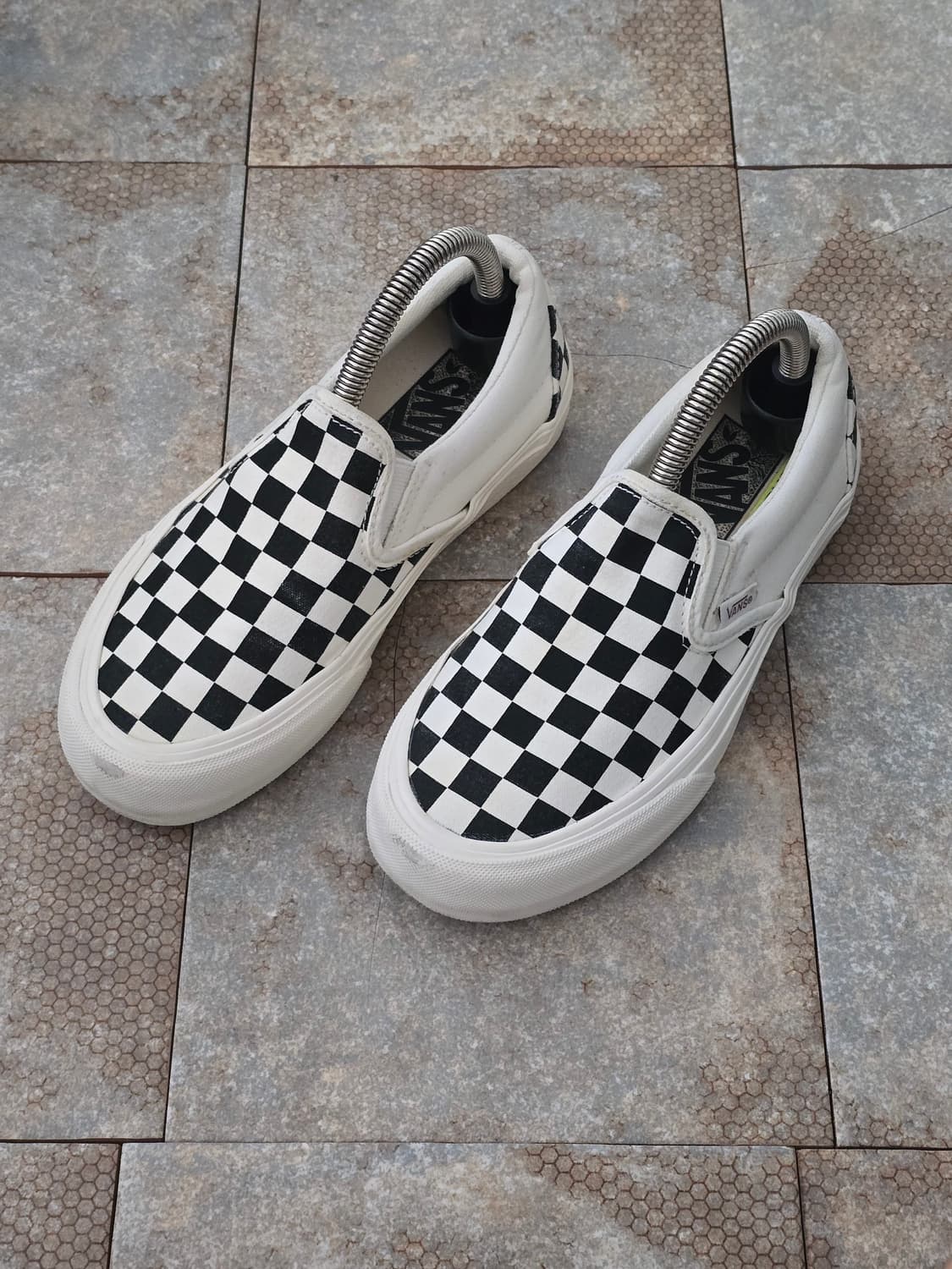 (220)반스 체커보드 vr 3 슬립온 상품이미지1